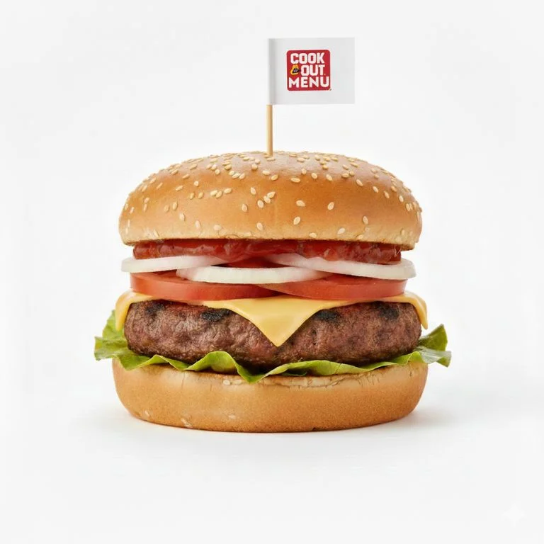 Cookout Style Hamburger (Regular)