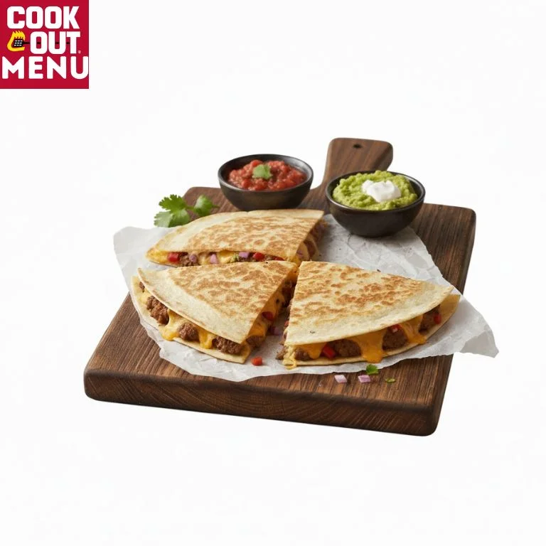 Cheeseburger Quesadilla
